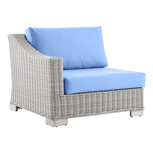 Modway - Conway Outdoor Patio Wicker Rattan Left-Arm Chair - EEI-4845