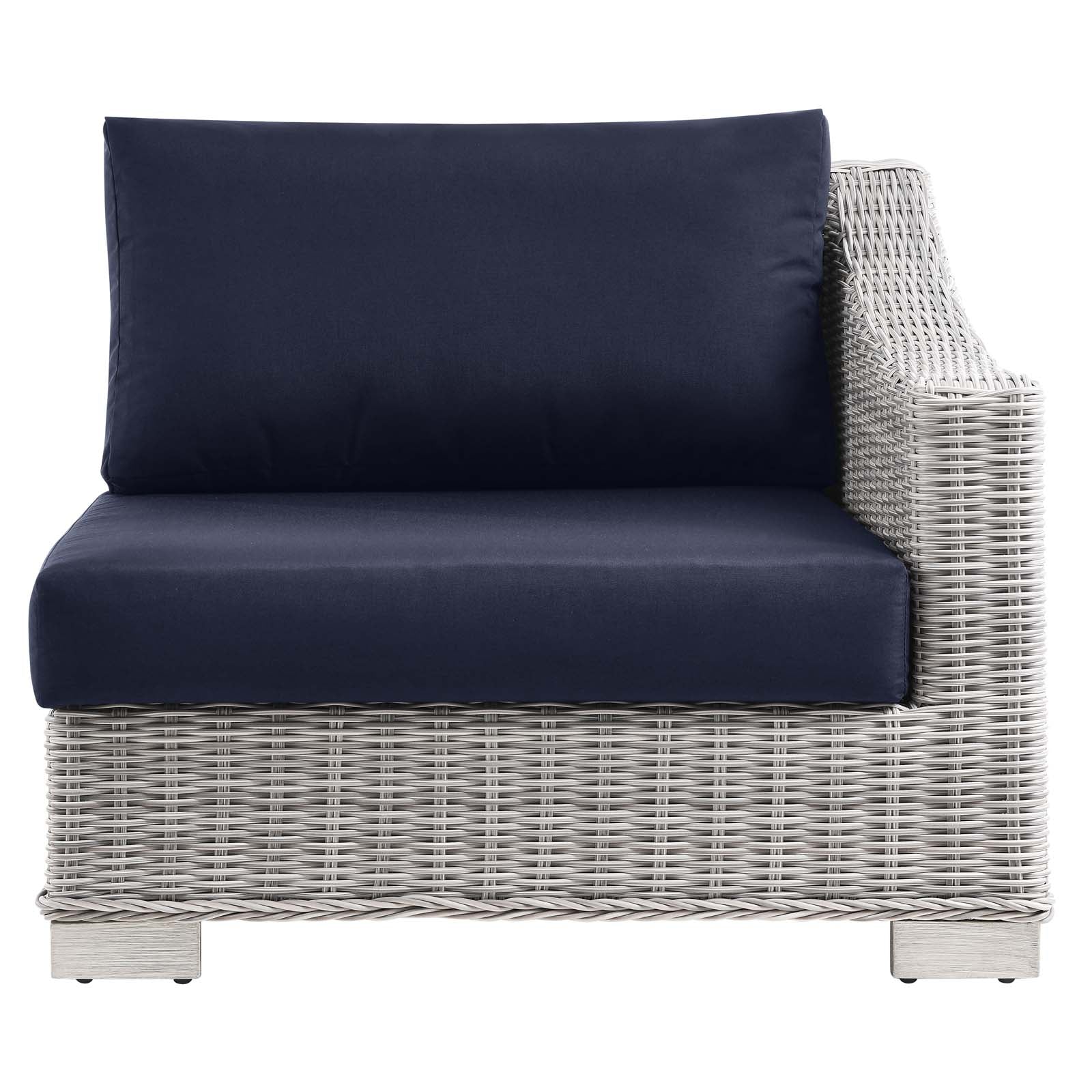 Modway - Conway Outdoor Patio Wicker Rattan Right-Arm Chair - EEI-4846