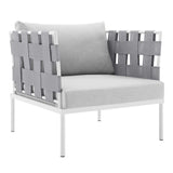 Modway - Harmony 6-Piece  Sunbrella® Outdoor Patio Aluminum Seating Set - EEI-4933