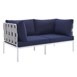 Modway - Harmony 8-Piece  Sunbrella® Outdoor Patio Aluminum Seating Set - EEI-4949