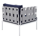 Modway - Harmony 8-Piece  Sunbrella® Outdoor Patio Aluminum Seating Set - EEI-4949