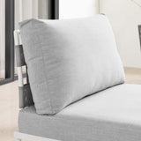 Modway - Harmony Sunbrella® Outdoor Patio Aluminum Armless Chair - EEI-4960