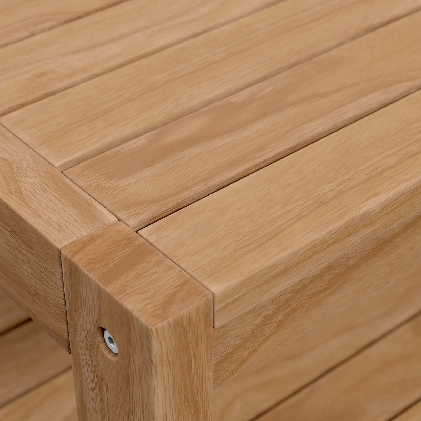 Modway - Carlsbad Teak Wood Outdoor Patio Coffee Table - EEI-5608