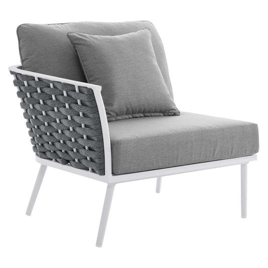 Modway - Stance 7 Piece Outdoor Patio Aluminum Sectional Sofa Set - EEI-5756