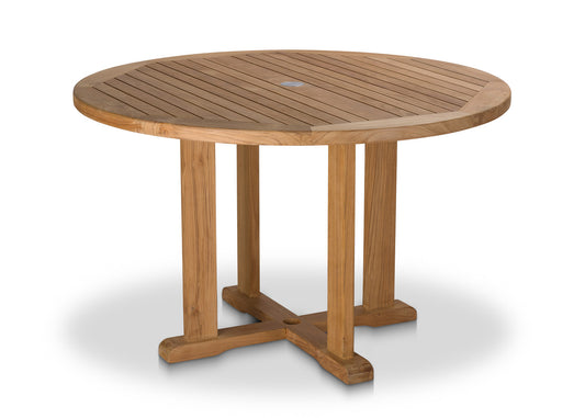 CO9 Design - Essential 48" Round Teak Dining Table | [ES42]