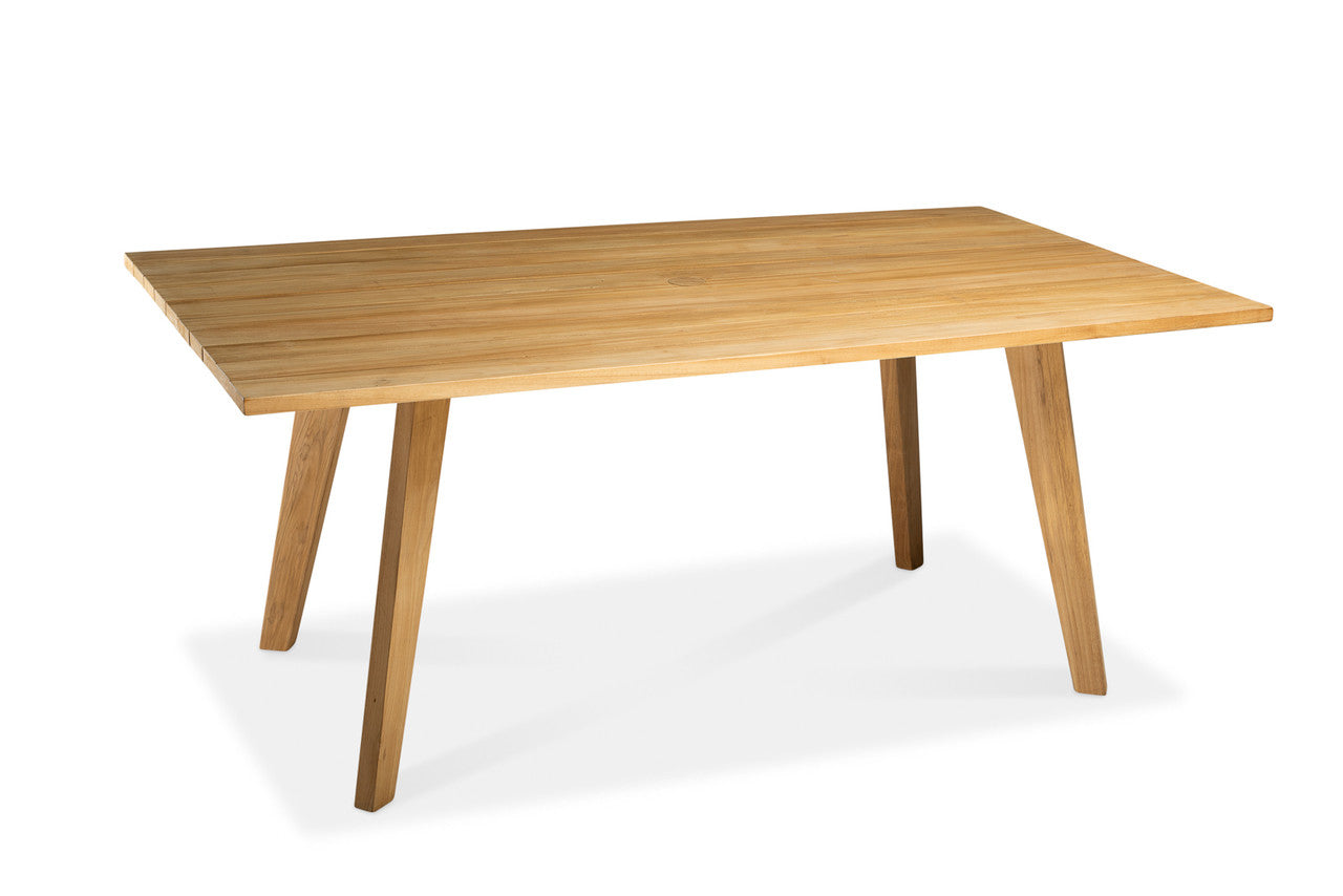 CO9 Design - Essential Rectangular Teak Dining Table or Coffee Table (two sets of legs included for different heights) | [ES70]