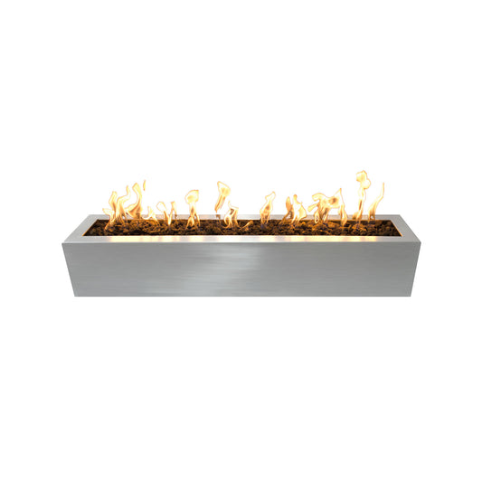 The Outdoor Plus - 48" Eaves Stainless Steel Fire Pit - OPT-LBTSS48