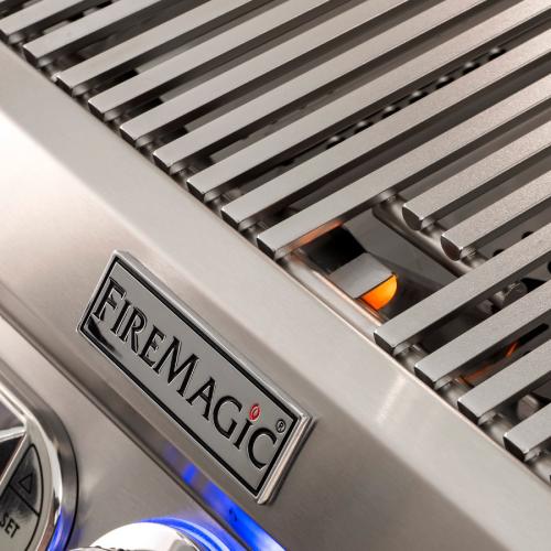 Fire Magic - 30-Inch Built-In Grill W/ One Infrared Burner, Rotisserie, Natural Gas, Propane | E660I-8L1X-W