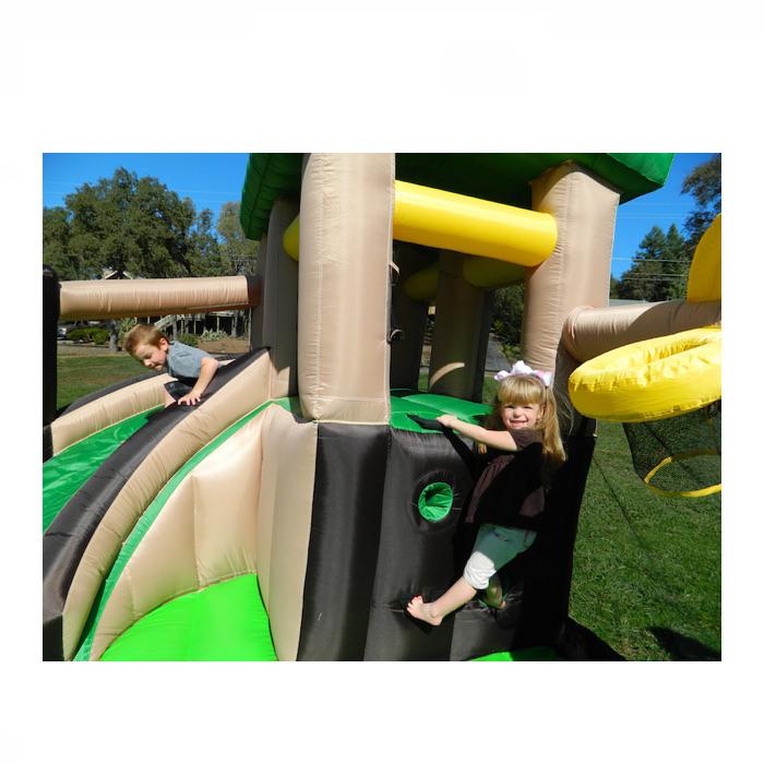 Island Hopper Bounce Houses - Fort All Sport Recreational Bounce House 13(L) x10(W) x 8(H) - FAS15