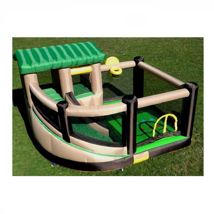 Island Hopper Bounce Houses - Fort All Sport Recreational Bounce House 13(L) x10(W) x 8(H) - FAS15