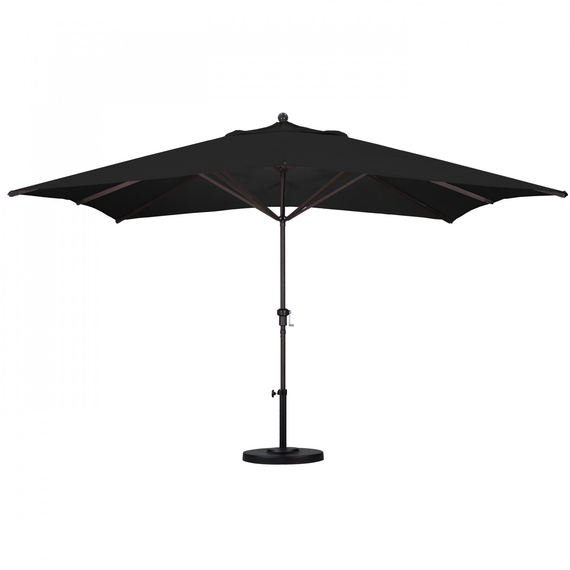 California Umbrella - 11' - Patio Umbrella Umbrella - Aluminum Pole - Black - Sunbrella  - GS1188117-5408