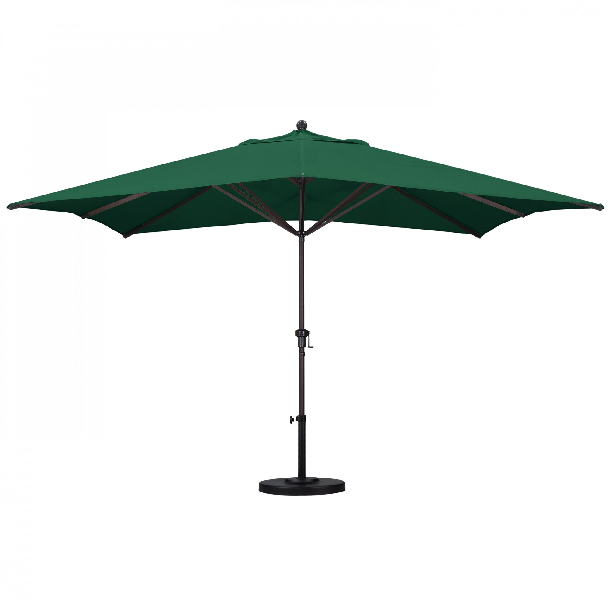 California Umbrella - 11' - Patio Umbrella Umbrella - Aluminum Pole - Forest Green - Sunbrella  - GS1188117-5446