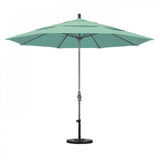 California Umbrella - 11' - Patio Umbrella Umbrella - Aluminum Pole - Spectrum Mist - Sunbrella  - GSCUF118010-48020-DWV