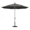 California Umbrella - 11' - Patio Umbrella Umbrella - Aluminum Pole - Charcoal - Sunbrella  - GSCUF118010-54048-DWV
