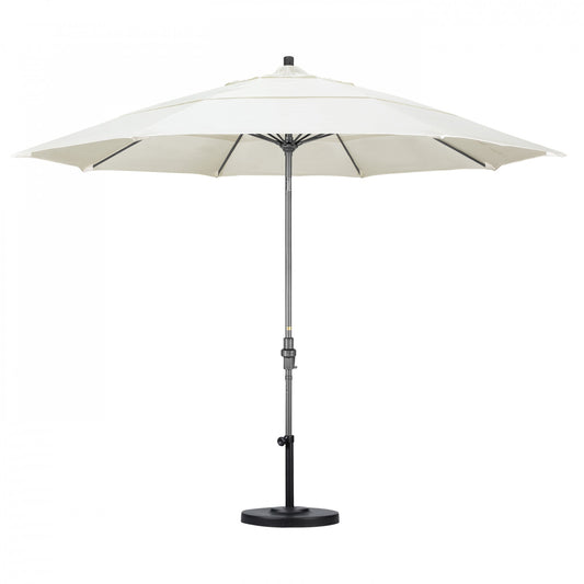 California Umbrella - 11' - Patio Umbrella Umbrella - Aluminum Pole - Canvas - Sunbrella  - GSCUF118010-5453-DWV
