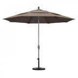 California Umbrella - 11' - Patio Umbrella Umbrella - Aluminum Pole - Taupe - Sunbrella  - GSCUF118010-5461-DWV