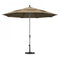 California Umbrella - 11' - Patio Umbrella Umbrella - Aluminum Pole - Heather Beige - Sunbrella  - GSCUF118010-5476-DWV