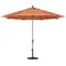 California Umbrella - 11' - Patio Umbrella Umbrella - Aluminum Pole - Astoria Sunset - Sunbrella  - GSCUF118010-56095-DWV
