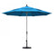 California Umbrella - 11' - Patio Umbrella Umbrella - Aluminum Pole - Canvas Cyan - Sunbrella  - GSCUF118010-56105-DWV