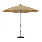 California Umbrella - 11' - Patio Umbrella Umbrella - Aluminum Pole - Linen Sesame - Sunbrella  - GSCUF118010-8318-DWV