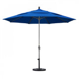 California Umbrella - 11' - Patio Umbrella Umbrella - Aluminum Pole - Royal Blue - Olefin - GSCUF118010-F03-DWV