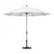 California Umbrella - 11' - Patio Umbrella Umbrella - Aluminum Pole - White - Olefin - GSCUF118010-F04-DWV