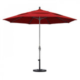 California Umbrella - 11' - Patio Umbrella Umbrella - Aluminum Pole - Red - Olefin - GSCUF118010-F13-DWV