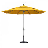 California Umbrella - 11' - Patio Umbrella Umbrella - Aluminum Pole - Lemon - Olefin - GSCUF118010-F25-DWV