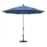 California Umbrella - 11' - Patio Umbrella Umbrella - Aluminum Pole - Frost Blue - Olefin - GSCUF118010-F26-DWV