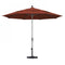 California Umbrella - 11' - Patio Umbrella Umbrella - Aluminum Pole - Terracotta - Olefin - GSCUF118010-F69-DWV