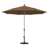 California Umbrella - 11' - Patio Umbrella Umbrella - Aluminum Pole - Woven Sesame - Olefin - GSCUF118010-F76-DWV