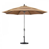 California Umbrella - 11' - Patio Umbrella Umbrella - Aluminum Pole - Terrace Sequoia - Olefin - GSCUF118010-FD10-DWV