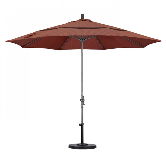 California Umbrella - 11' - Patio Umbrella Umbrella - Aluminum Pole - Terrace Adobe - Olefin - GSCUF118010-FD12-DWV