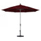 California Umbrella - 11' - Patio Umbrella Umbrella - Aluminum Pole - Burgundy - Pacifica - GSCUF118010-SA36-DWV