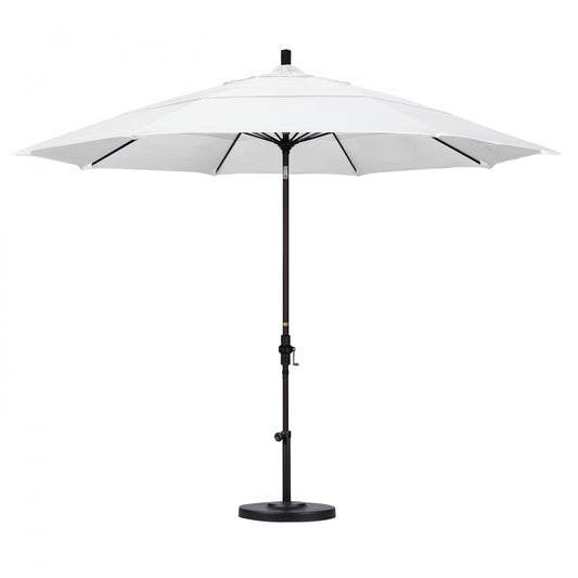 California Umbrella - 11' - Patio Umbrella Umbrella - Aluminum Pole - Natural - Sunbrella  - GSCUF118117-5404-DWV