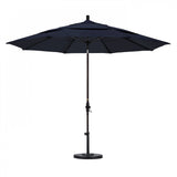 California Umbrella - 11' - Patio Umbrella Umbrella - Aluminum Pole - Navy - Sunbrella  - GSCUF118117-5439-DWV
