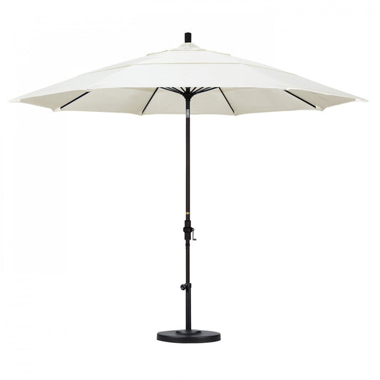 California Umbrella - 11' - Patio Umbrella Umbrella - Aluminum Pole - Canvas - Sunbrella  - GSCUF118117-5453-DWV