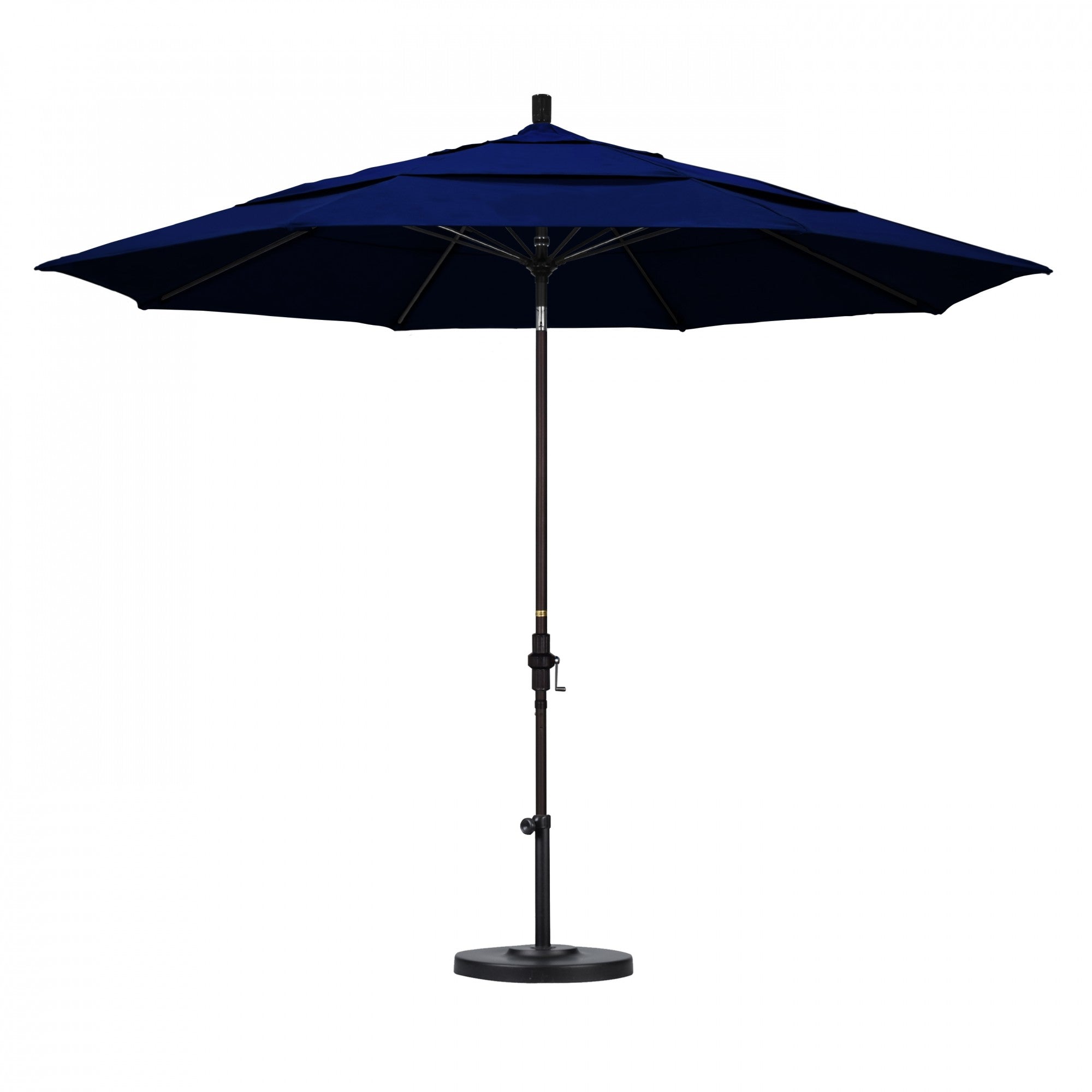 California Umbrella - 11' - Patio Umbrella Umbrella - Aluminum Pole - True Blue - Sunbrella  - GSCUF118117-5499-DWV