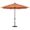 California Umbrella - 11' - Patio Umbrella Umbrella - Aluminum Pole - Astoria Sunset - Sunbrella  - GSCUF118117-56095-DWV
