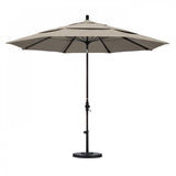 California Umbrella - 11' - Patio Umbrella Umbrella - Aluminum Pole - Woven Granite - Olefin - GSCUF118117-F77-DWV
