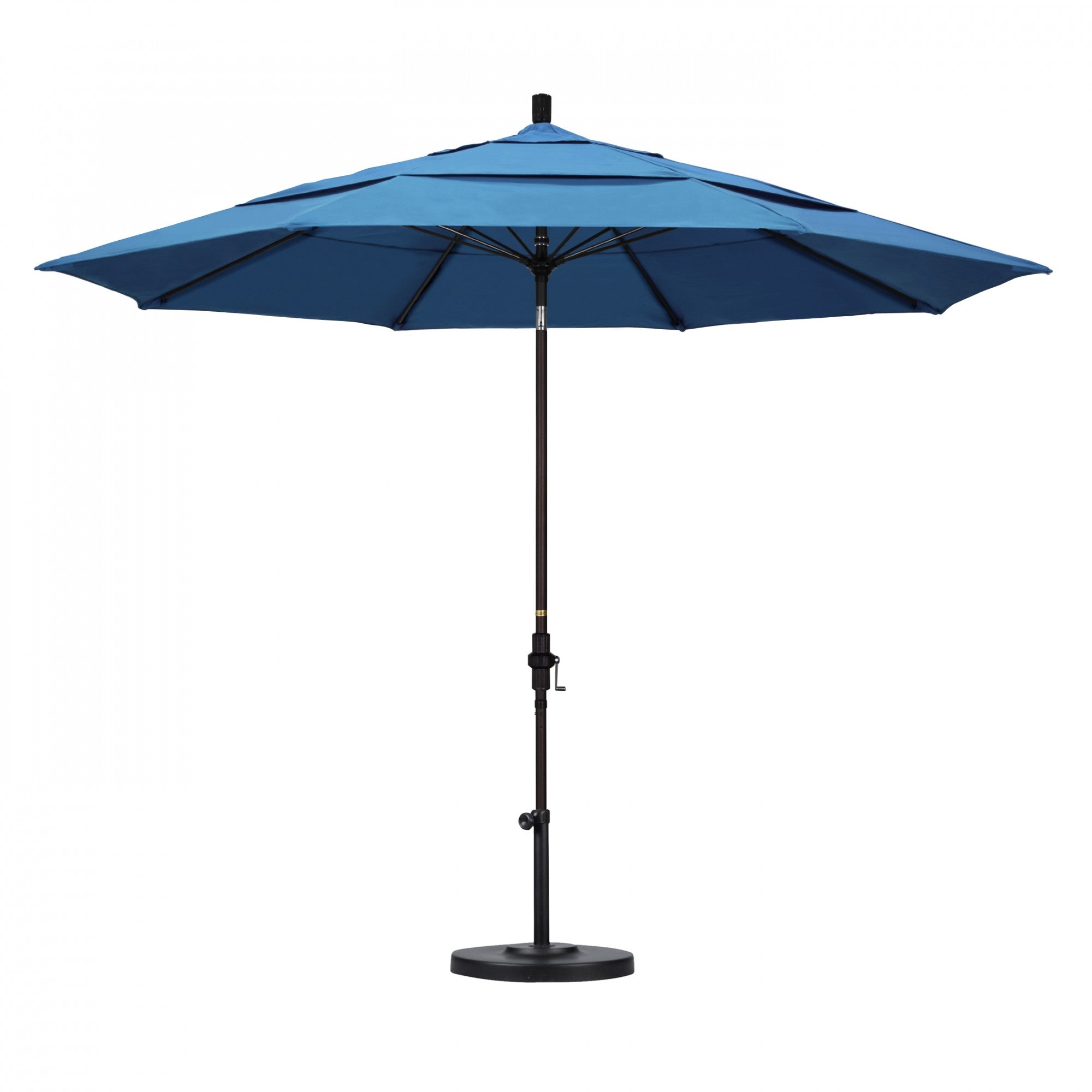 California Umbrella - 11' - Patio Umbrella Umbrella - Aluminum Pole - Capri - Pacifica - GSCUF118117-SA26-DWV
