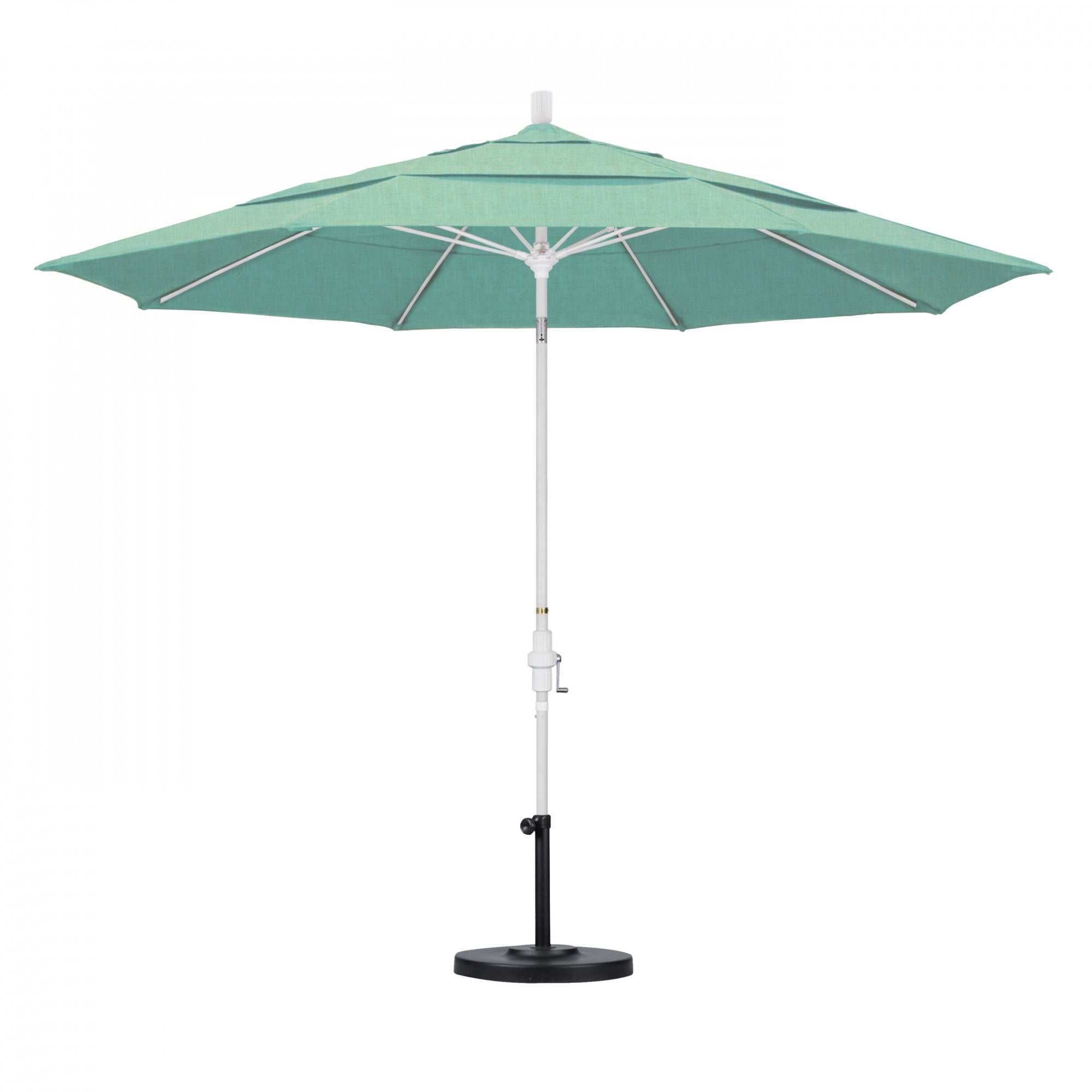 California Umbrella - 11' - Patio Umbrella Umbrella - Aluminum Pole - Spectrum Mist - Sunbrella  - GSCUF118170-48020-DWV