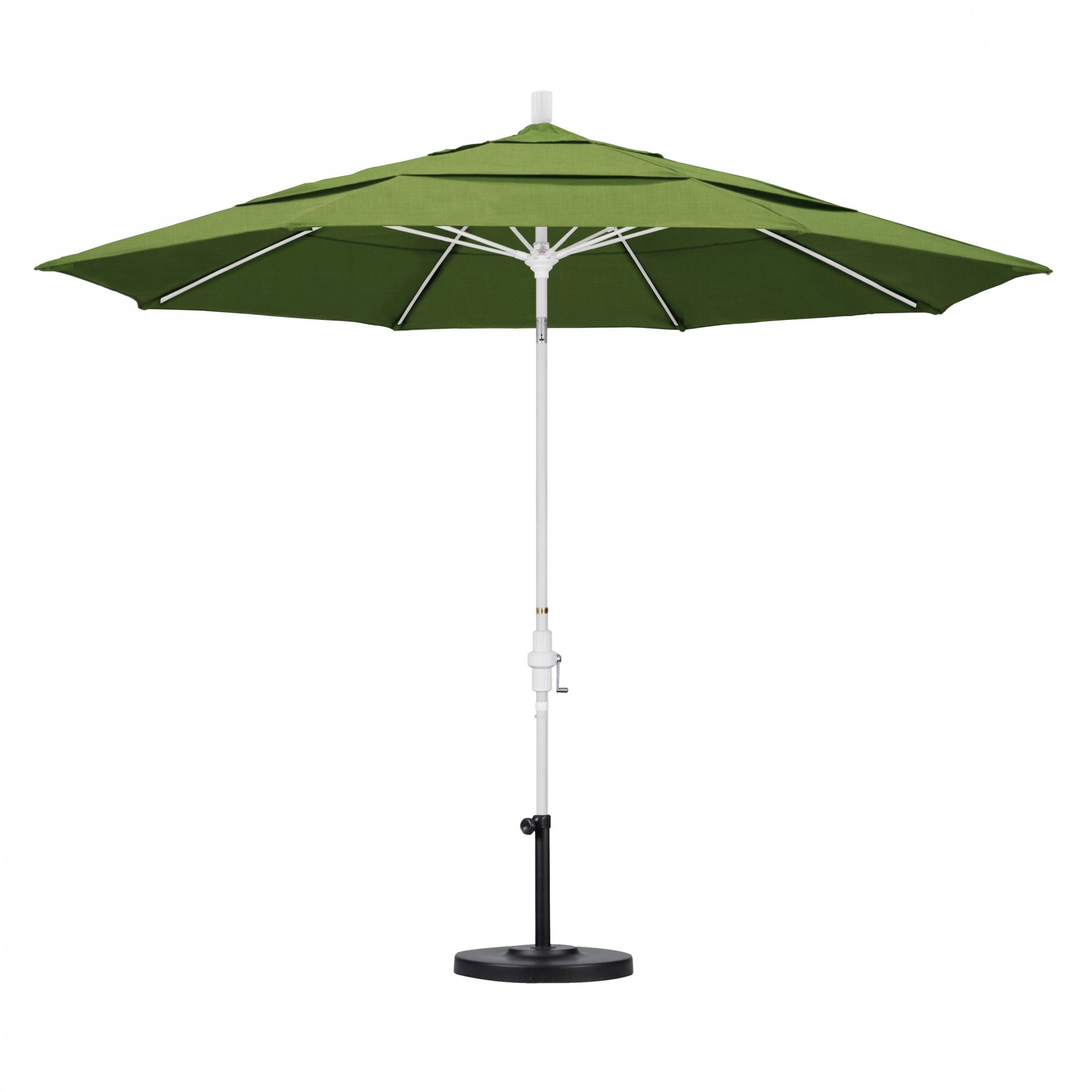 California Umbrella - 11' - Patio Umbrella Umbrella - Aluminum Pole - Spectrum Cilantro - Sunbrella  - GSCUF118170-48022-DWV