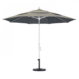 California Umbrella - 11' - Patio Umbrella Umbrella - Aluminum Pole - Spectrum Dove - Sunbrella  - GSCUF118170-48032-DWV