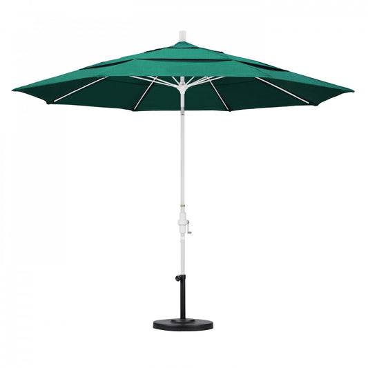 California Umbrella - 11' - Patio Umbrella Umbrella - Aluminum Pole - Spectrum Aztec - Sunbrella  - GSCUF118170-48090-DWV