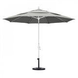 California Umbrella - 11' - Patio Umbrella Umbrella - Aluminum Pole - Granite - Sunbrella  - GSCUF118170-5402-DWV