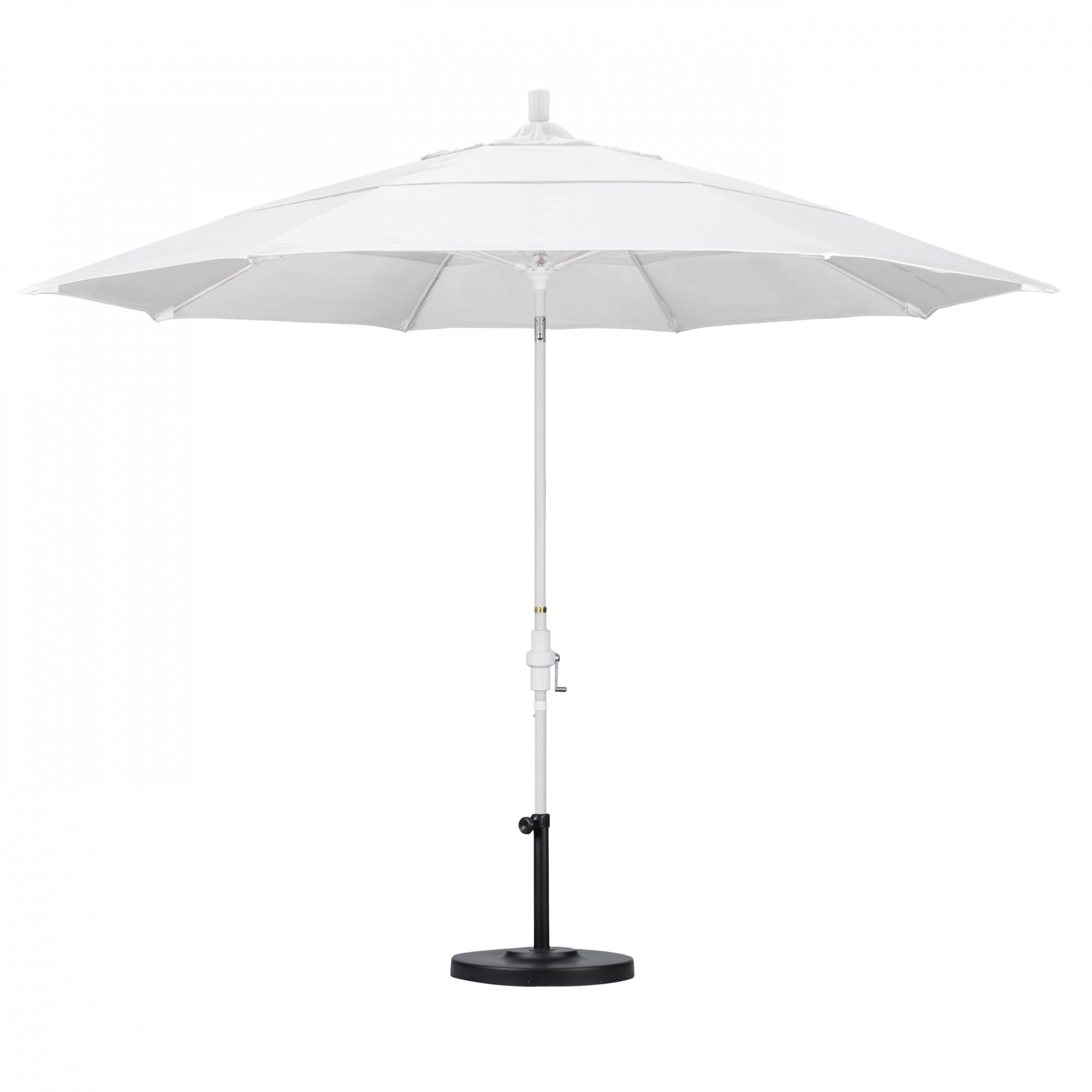 California Umbrella - 11' - Patio Umbrella Umbrella - Aluminum Pole - Natural - Sunbrella  - GSCUF118170-5404-DWV