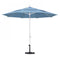 California Umbrella - 11' - Patio Umbrella Umbrella - Aluminum Pole - Air Blue - Sunbrella  - GSCUF118170-5410-DWV