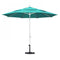 California Umbrella - 11' - Patio Umbrella Umbrella - Aluminum Pole - Aruba - Sunbrella  - GSCUF118170-5416-DWV
