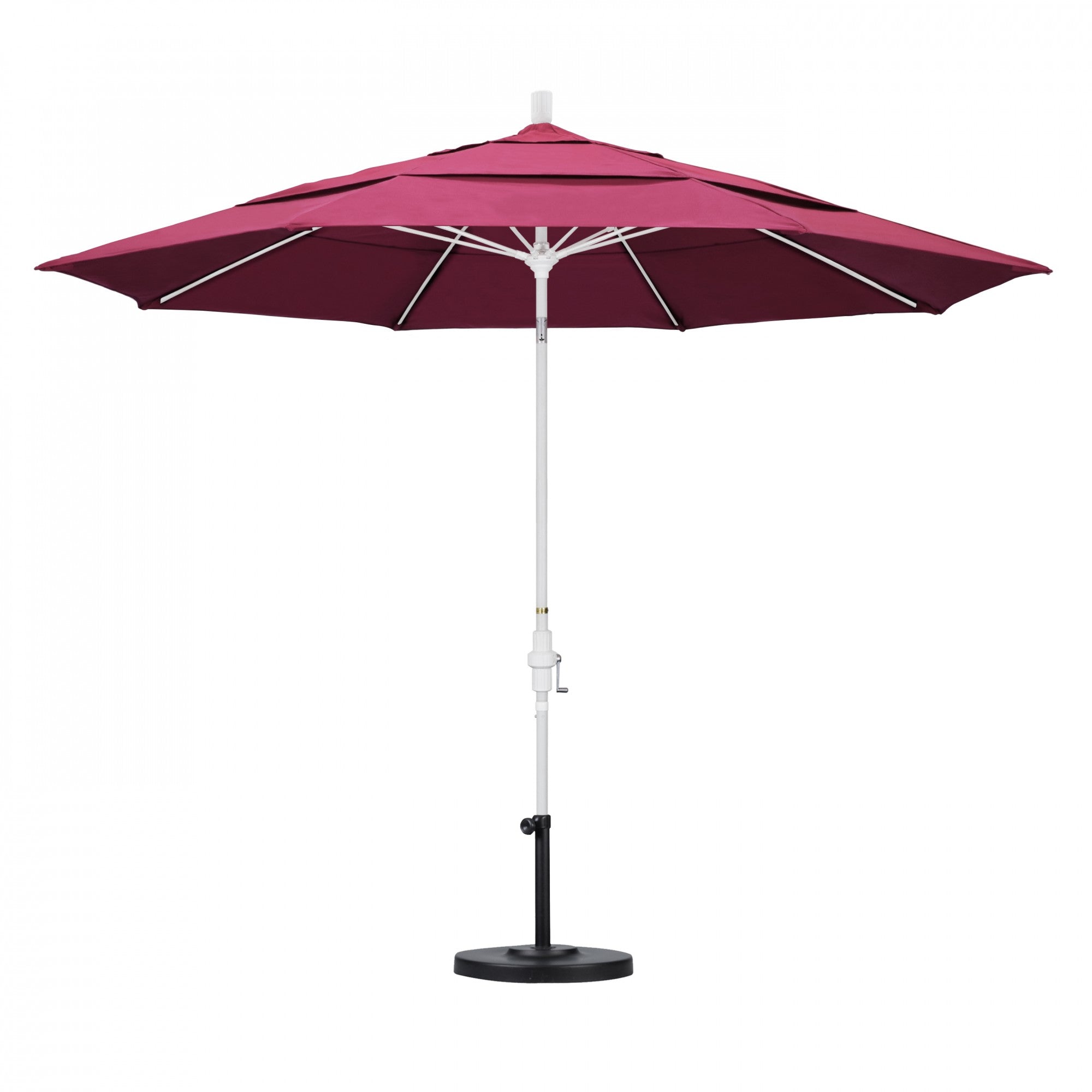 California Umbrella - 11' - Patio Umbrella Umbrella - Aluminum Pole - Hot Pink - Sunbrella  - GSCUF118170-5462-DWV